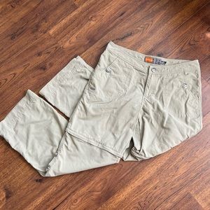 Merrell Tan Convertible Pants